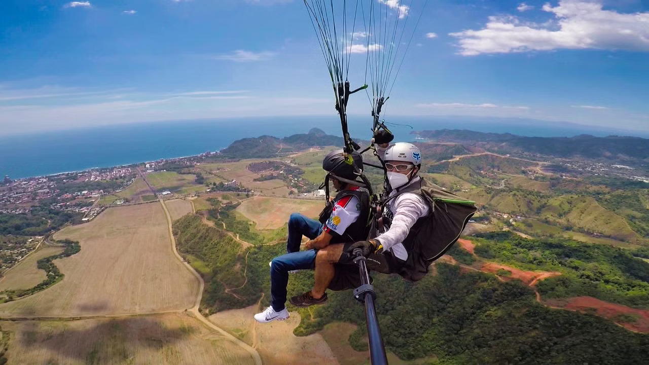 Paragliding in Costa Rica