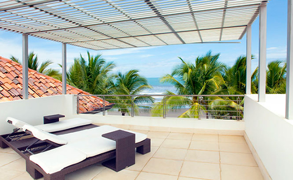 Beach Villa terrasse