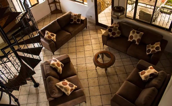 Casa Pacifica living room