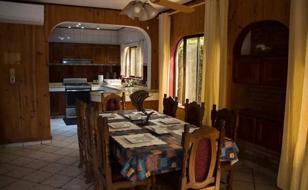 Casa Pacifica dining room